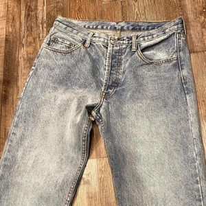 womens light wash baggy jeans